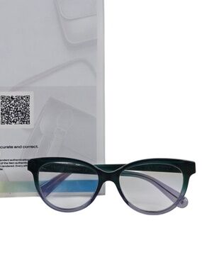 Gucci Prescription Green Purple Gradient Eyeglasses 52-16-140